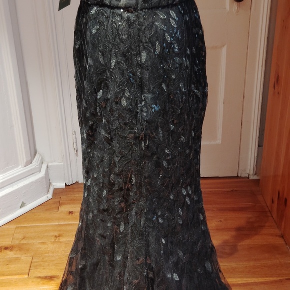 Rene By Rene Ruiz Collection Embroidered Evening Gown - Picture 10 of 14